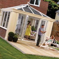 bifolding doors in conservatories