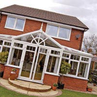 T Shaped conservatories